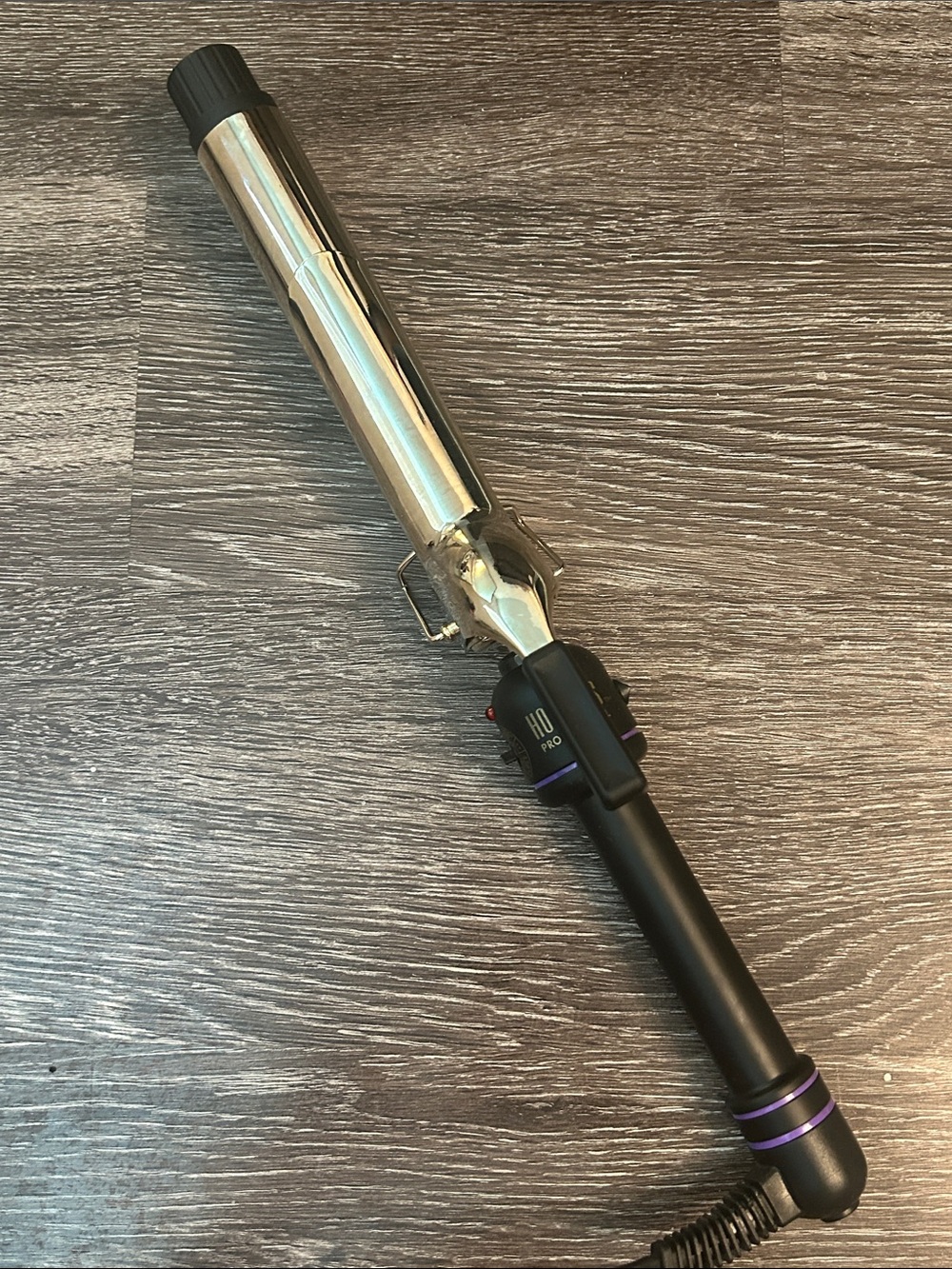 Hot Tools Professional 24K Gold Extended Barrel Curling Iron and Wand 1 1/4 Inch